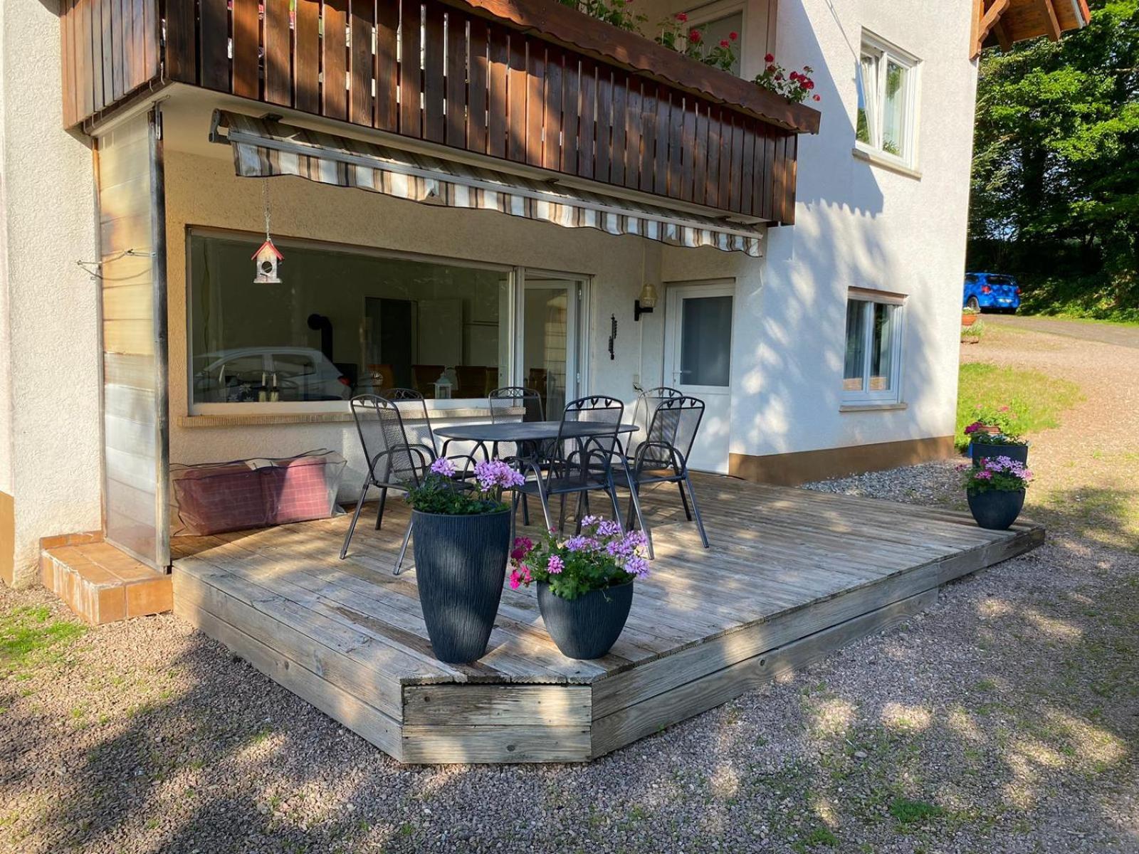 Ferienwohnung Am Buergele ช็อปฟ์ไฮม์ ภายนอก รูปภาพ